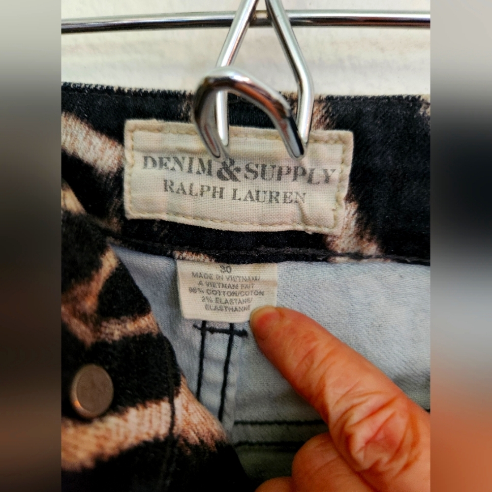 Animal print zebra jeans all over rock and roll - Picture 10 of 12